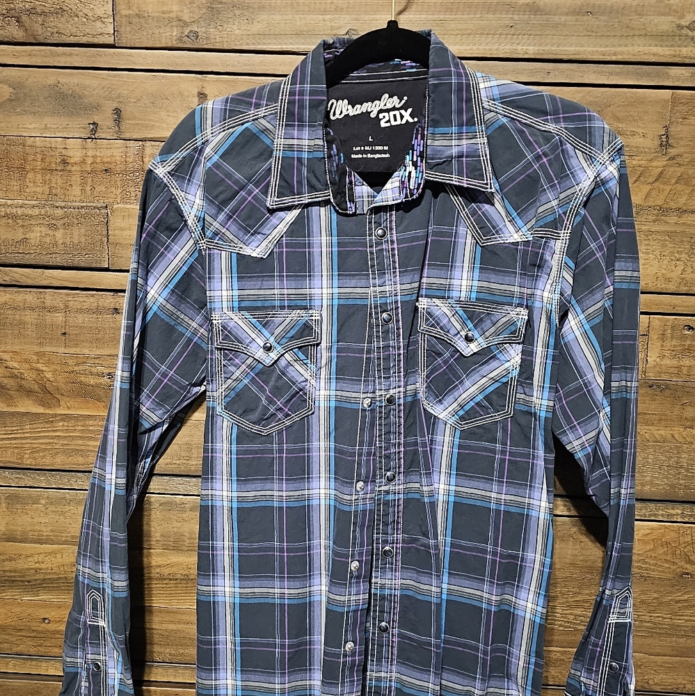 Wrangler 20x Men's Dress Shirt